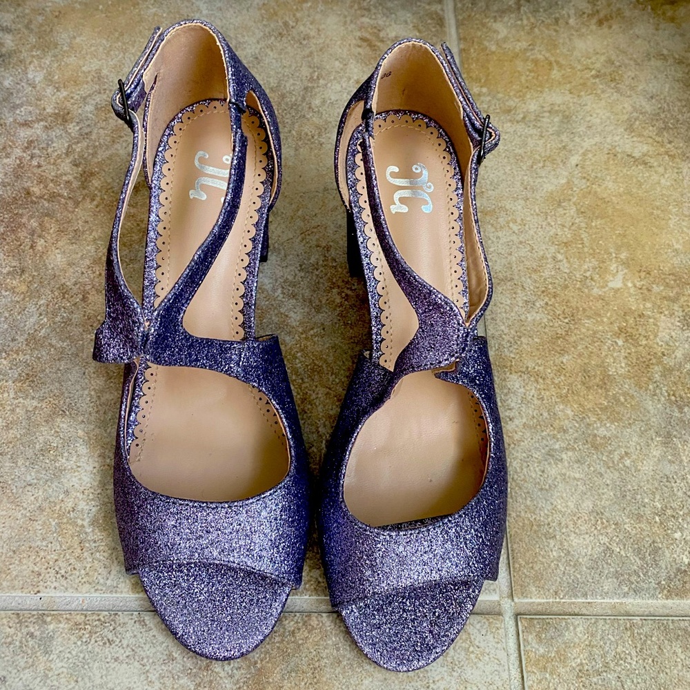 JC heels worn once. Size 7.5 great condition